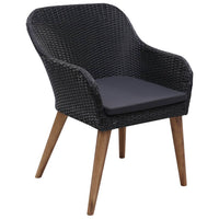 7-Delige Tuinset Met Kussens Poly Rattan