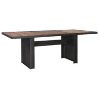 7-Delige Tuinset Met Kussens Poly Rattan