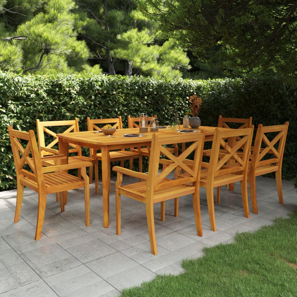 7-Delige Tuinset Massief Acaciahout