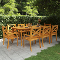 7-Delige Tuinset Massief Acaciahout