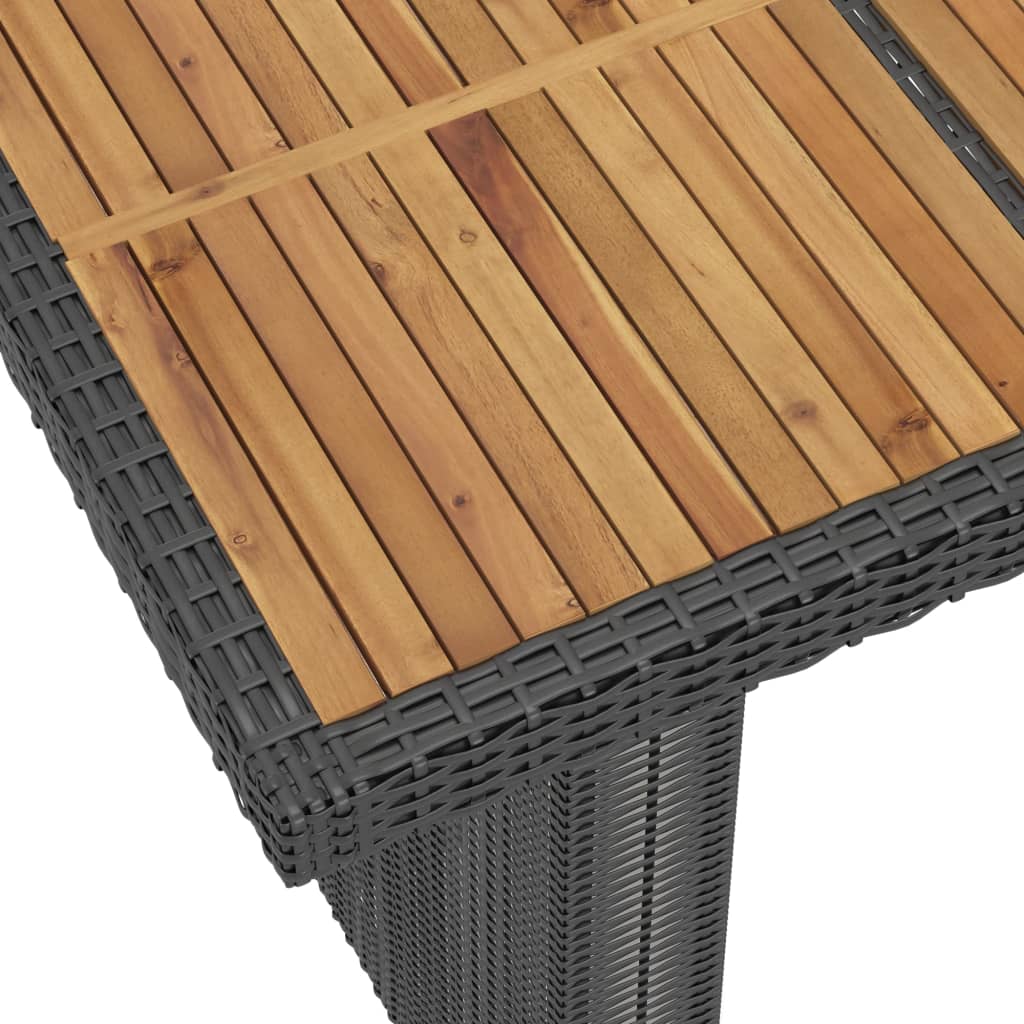 7-Delige Tuinset Met Kussens Poly Rattan