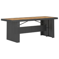 7-Delige Tuinset Met Kussens Poly Rattan