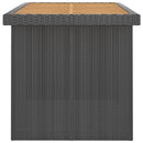7-Delige Tuinset Met Kussens Poly Rattan