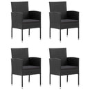 5-Delige Tuinset Poly Rattan