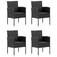 5-Delige Tuinset Poly Rattan