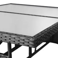 5-Delige Tuinset Poly Rattan