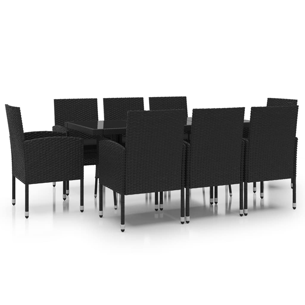 9-Delige Tuinset Poly Rattan