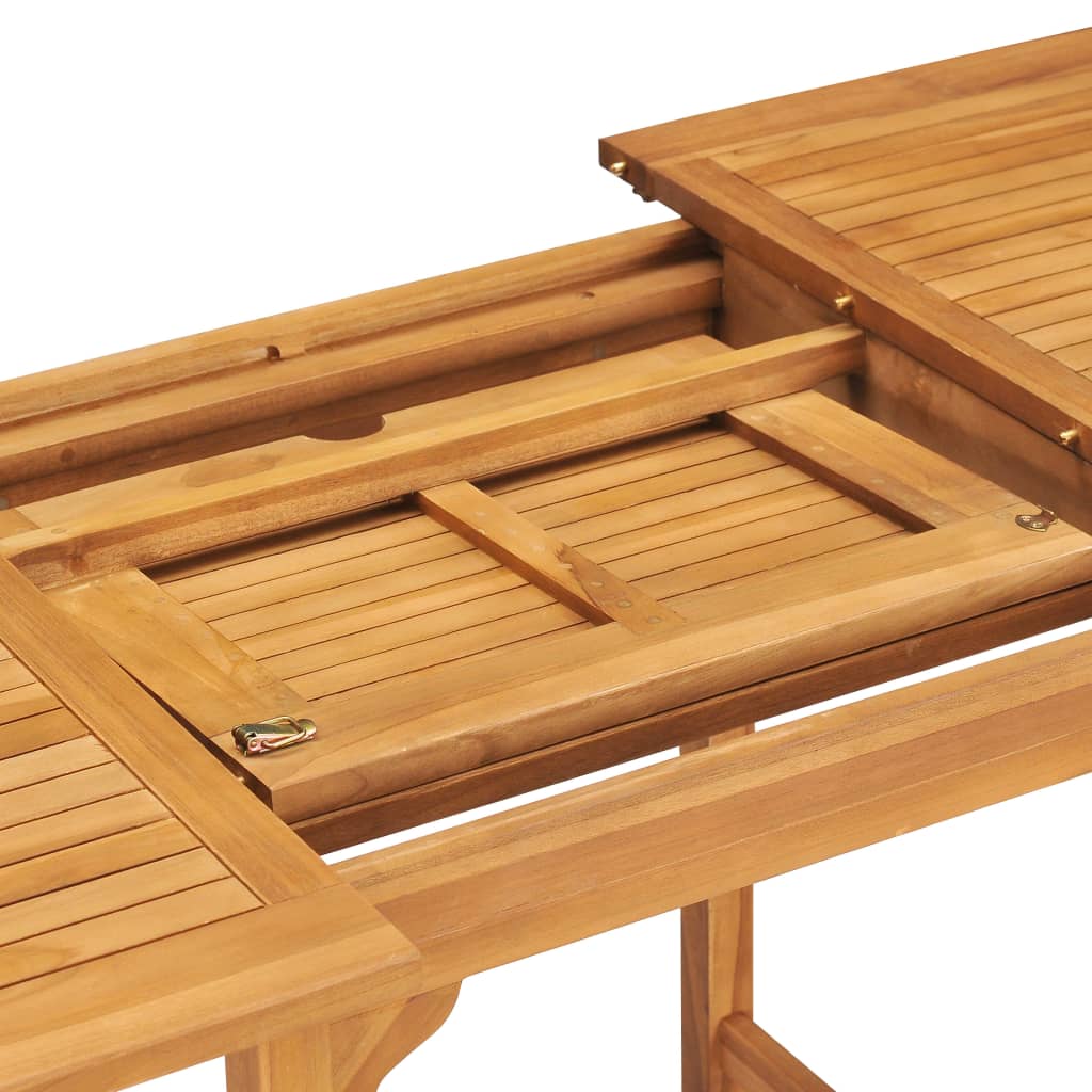 5-Delige Tuinset Massief Teakhout