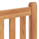 5-Delige Tuinset 140X80 Cm Massief Teakhout