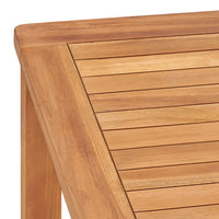 5-Delige Tuinset 140X80 Cm Massief Teakhout