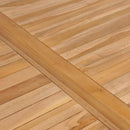 5-Delige Tuinset 150X90 Cm Massief Teakhout