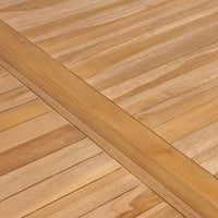 5-Delige Tuinset 150X90 Cm Massief Teakhout