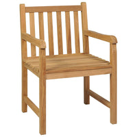 5-Delige Tuinset 150X90 Cm Massief Teakhout