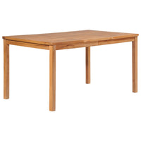 5-Delige Tuinset 150X90 Cm Massief Teakhout