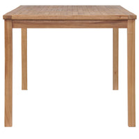 5-Delige Tuinset 150X90 Cm Massief Teakhout