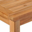 5-Delige Tuinset 150X90 Cm Massief Teakhout