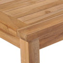 7-Delige Tuinset 150X90 Cm Massief Teakhout