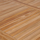 7-Delige Tuinset 200X100 Cm Massief Teakhout