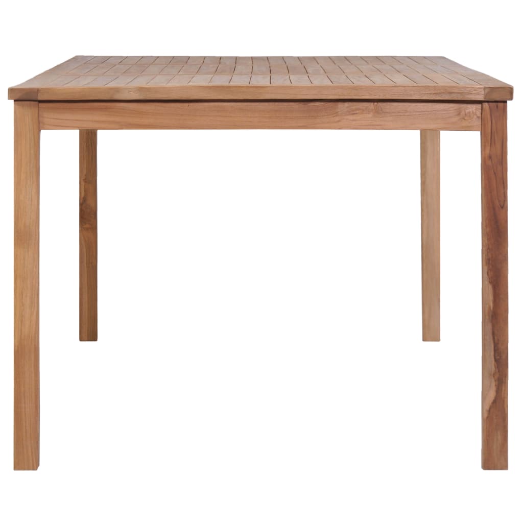 7-Delige Tuinset 200X100 Cm Massief Teakhout