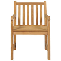 9-Delige Tuinset 200X100 Cm Massief Teakhout