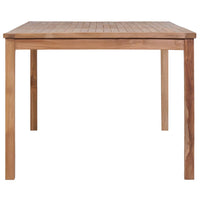 9-Delige Tuinset 200X100 Cm Massief Teakhout
