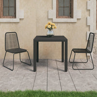 5-Delige Tuinset Pvc-Rattan