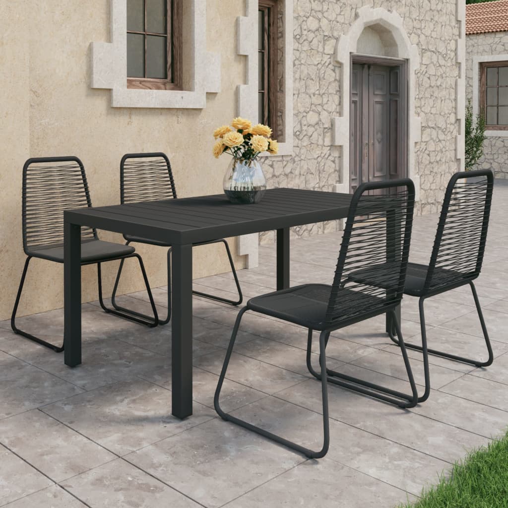 5-Delige Tuinset Pvc-Rattan