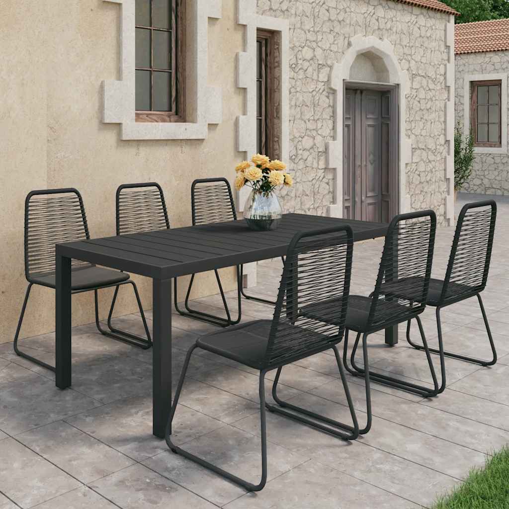 5-Delige Tuinset Pvc-Rattan