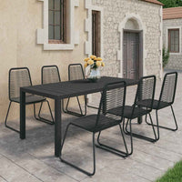 5-Delige Tuinset Pvc-Rattan