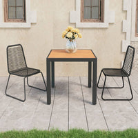 5-Delige Tuinset Pvc-Rattan