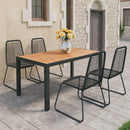 5-Delige Tuinset Pvc-Rattan