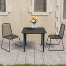 5-Delige Tuinset Pvc-Rattan