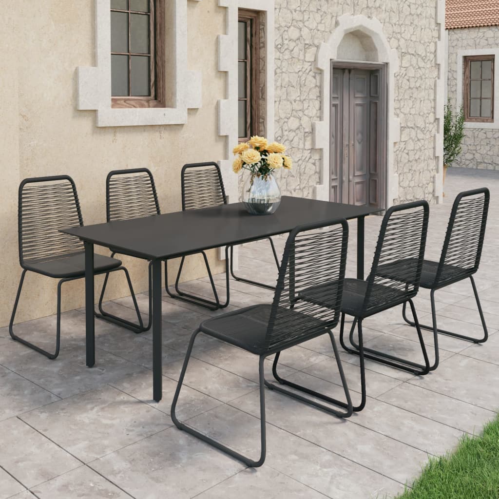 5-Delige Tuinset Pvc-Rattan