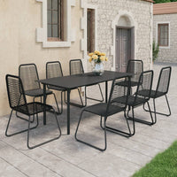 5-Delige Tuinset Pvc-Rattan