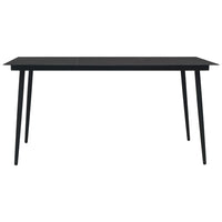 5-Delige Tuinset Poly Rattan En Glas
