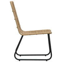 5-Delige Tuinset Poly Rattan En Glas