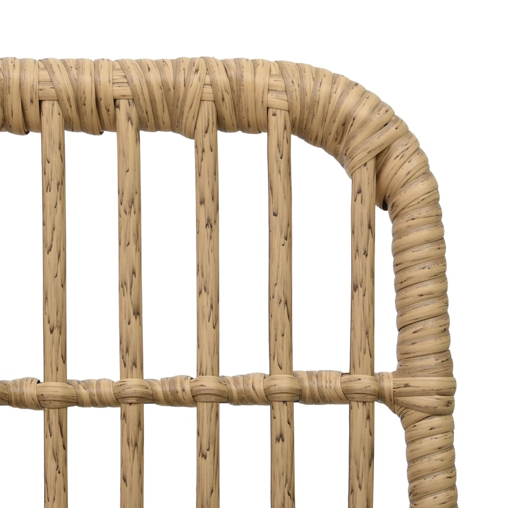 5-Delige Tuinset Poly Rattan En Glas