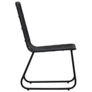 5-Delige Tuinset Poly Rattan En Glas