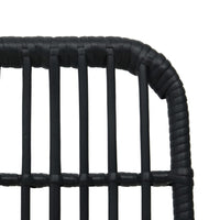 5-Delige Tuinset Poly Rattan En Glas