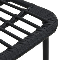 5-Delige Tuinset Poly Rattan En Glas
