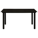 5-Delige Tuinset Poly Rattan En Glas