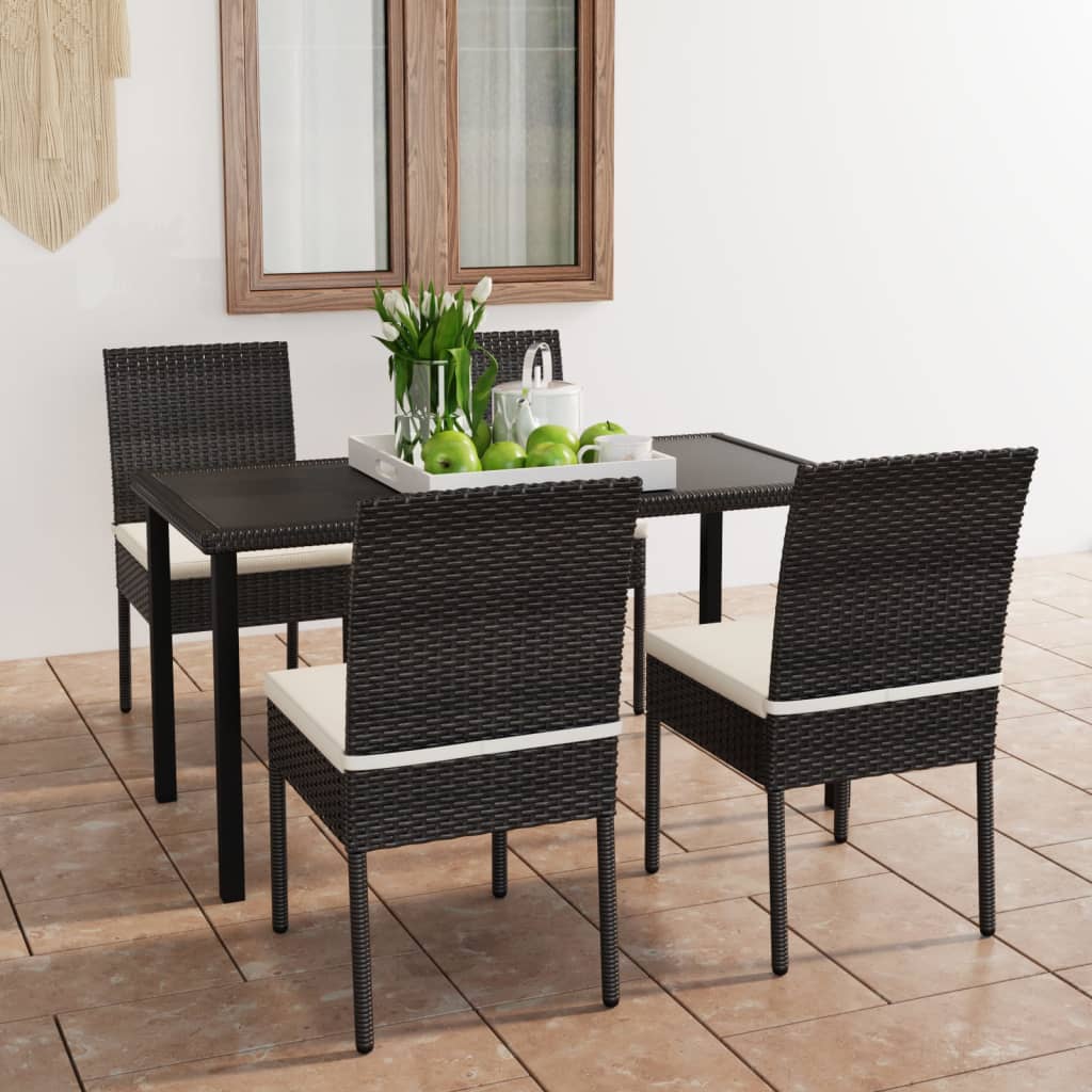 7-Delige Tuinset Poly Rattan