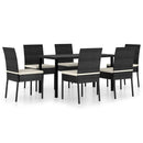 7-Delige Tuinset Poly Rattan