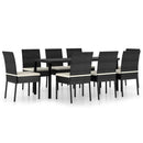 9-Delige Tuinset Poly Rattan