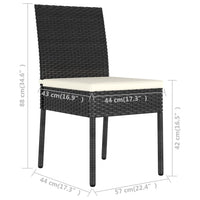9-Delige Tuinset Poly Rattan