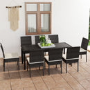 9-Delige Tuinset Poly Rattan