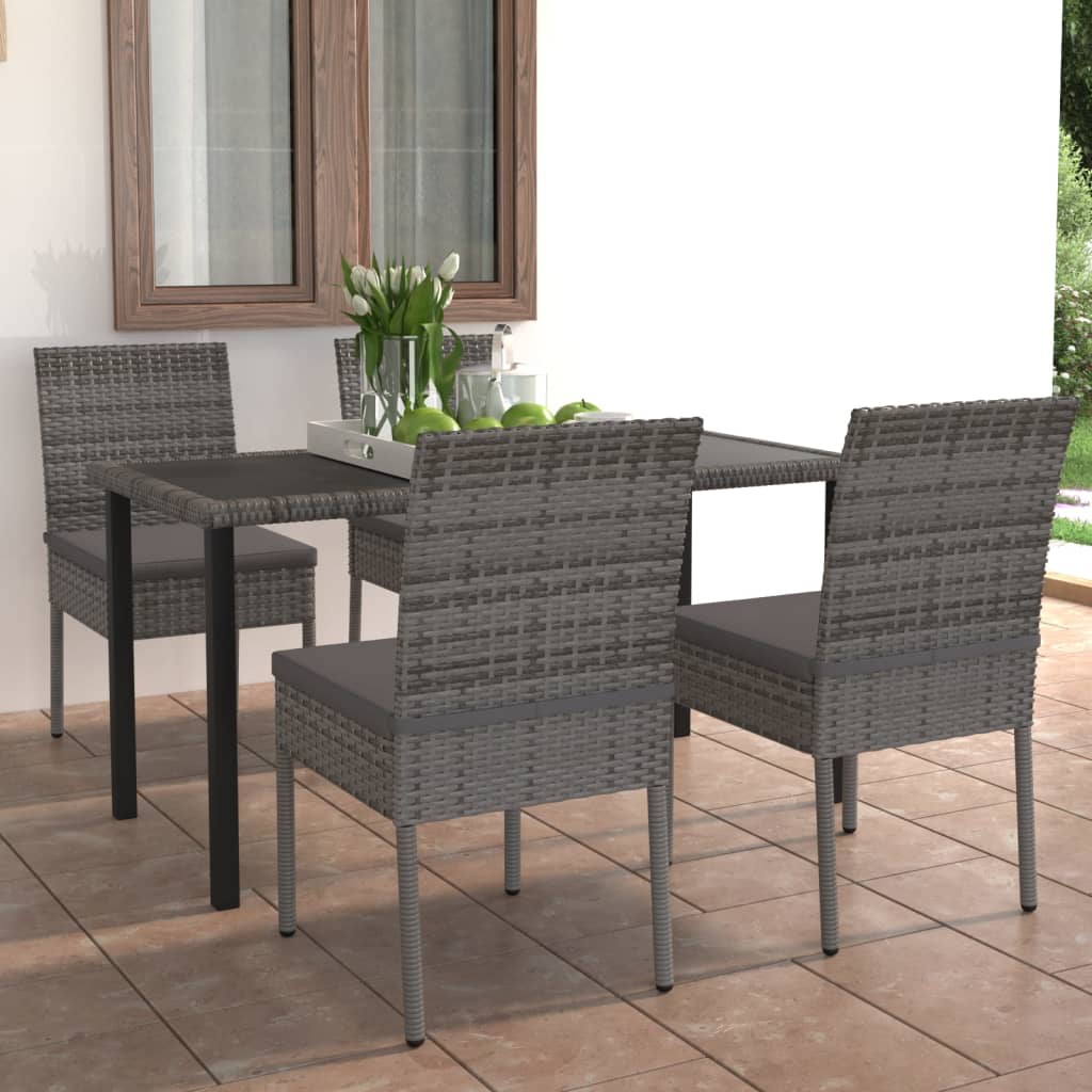 7-Delige Tuinset Poly Rattan