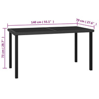 5-Delige Tuinset Poly Rattan