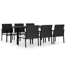 7-Delige Tuinset Poly Rattan