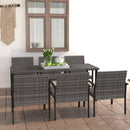 7-Delige Tuinset Poly Rattan